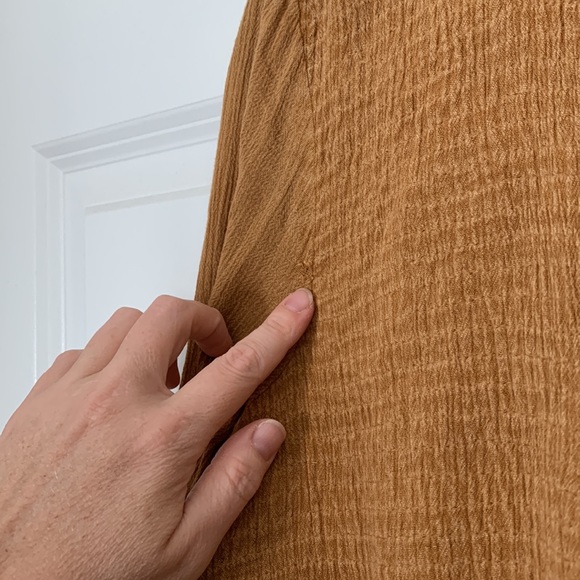 Mustard yellow cottagecore dress - Picture 8 of 8